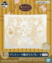 【中古】皿・茶碗 お茶会(角皿) アンティーク風ガラスプレート 「一番くじ Pokemon Mimikkyu’s Antique＆Tea」 E賞