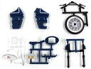 【中古】食玩 トレーディングフィギュア 4.ブルーバージョン(A-SIDE) 「SHODO-X 仮面ライダー10」