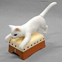 【中古】トレーディングフィギュア シロ+とび箱(1段) 「アニマルアトラクション 終日体育 1限目 跳び箱ネコ」