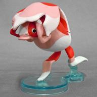 【中古】トレーディングフィギュア 3.尾かぶり金魚 「ART IN THE POCKET 第二弾 歌川国芳シリーズ 金魚」