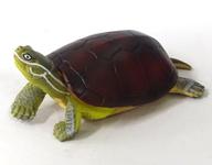 【中古】トレーディングフィギュア ミナミイシガメ 「立体カプセル百科事典 原色爬虫類カメ目図鑑」