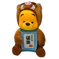 【中古】ぬいぐるみ 2007年干支プー(茶いのしし/猛進) ぬいぐるみ 「くまのプーさん」 ディズニーストア限定