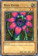 【中古】遊戯王/N/通常モンスター/アジア版/Legend of Blue Eyes White Dragon LOB-075[N]：Man Eater/マンイーター