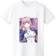 【中古】Tシャツ(キャラクター) 中野二乃 Ani-Art Tシャツ ホワイト メンズXLサイズ 「五等分の花嫁」