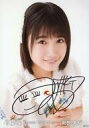 【中古】生写真(AKB48 SKE48)/アイドル/AKB48 ☆朝長美桜/直筆サイン入り レア 共通カット(帯無し) 共通ポーズ 手に黄色い花/AKB48 劇場トレーディング生写真セット2017.July2 「2017.07」