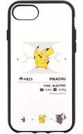 【中古】携帯ジャケット・カバー ピカチュウ IIIIfit Clear iPhoneSE(第2世代)/8/7/6s/6対応ケース 「ポケットモンスター」