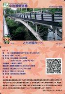 【中古】公共配布カード/栃木県/とちぎ橋・トンネルカード No.3：中岩橋側道橋