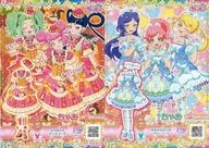 【中古】プリパラ/スーパーレア/ニコチケ/ワンピース/シューズ/ヘアアクセ/ラブリー/Dolly Waltz/Cutie Happiness/「ちゃお」2021年1月号付録 P-NC-013/P-NC-014 SR ：もりのりすピンクコーデ/ゆめみるおとめブルーコーデ