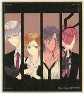 【中古】紙製品 御狐神双熾＆渡狸卍里＆反ノ塚連勝＆夏目残夏 「妖狐×僕SS・藤原ここあカフェ トレーディングミニ色紙」