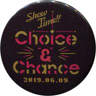 バッジ・ピンズ(男性) ＆6allein(ロゴ/ブラック) シークレット缶バッジ 「＆6allein 2nd LIVE Choice“＆”Chance」