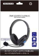 【中古】PS5ハード マルチ コンパクトヘッドセット (PS5/PS4/PC用)