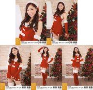 【中古】生写真(AKB48・SKE48)/アイドル/SKE48 ◇石田安奈/SKE48 2016年12月度 net shop限定個別生写真「2016.12」「クリスマス」 5種コンプリートセット