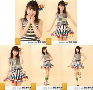 【中古】生写真(AKB48・SKE48)/アイドル/SKE48 ◇惣田紗莉渚/SKE48 2017年6月度 個別生写真「2017.06」「フラフープでGO!GO!GO!」衣装 5種コンプリートセット