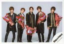 【中古】生写真(ジャニーズ)/アイドル/King & Prince King & Prince/集合(5人)/横型・全身・衣装黒・花束・背景グレー/シングル「k...