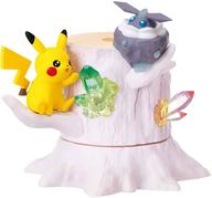 【中古】食玩 トレーディングフィギュア 2.ピカチュウ＆メレシー 「あつめて!かさねて!ポケモンの森6 しんぴ輝く場所」のサムネイル