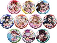 バッジ・ピンズ 全10種セット オリジナル缶バッジ 「ラブライブ!虹ヶ咲学園スクールアイドル同好会×セブンイレブン」 対象商品購入特典