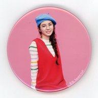 【中古】バッジ・ピンズ 増田來亜(Girls2)/背景:ピンク・膝上 缶バッジ 私がモテてどうすんだ ver.
