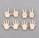 【中古】ドールアクセサリー オビツ24用 ハンドパーツセットA(ホワイティ)