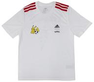 【中古】衣類 ピカチュウ(サッカーボール) ジャージー ホワイト メンズSサイズ 「ポケットモンスター×adidas」