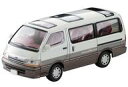 【中古】ミニカー 1/64 LV-N208a ハイエースワゴン 2.4スーパーカスタムリミテッド(ホワイト×ブラウン) 「トミカリミテッドヴィンテージNEO」 311454