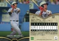 スポーツ/2021 日本プロ野球外国人OB選手会 オフィシャルベースボールカードセット 07：クレイグ・ブラゼル