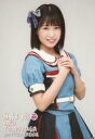 【中古】生写真(AKB48 SKE48)/アイドル/HKT48 朝長美桜/膝上 衣装青 黒 両手重ね 体右向き/ 2017 HKT48 カレンダー(卓上) 会場販売特典生写真