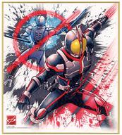 【中古】食玩 雑貨 15.ファイズ vs サイガ 「仮面ライダー色紙ART9」