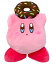 【中古】ぬいぐるみ カービィ(おすまし) KIRBY.Yummy.Donut BIGぬいぐるみ 「星のカービィ」 ナムコ限定