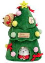 【中古】ぬいぐるみ しろくまサンタ&とんかつトナカイ&クリスマスツリー シーンぬいぐるみ クリスマス 「すみっコぐらし」