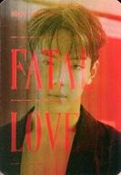 コレクションカード(男性)/CD｢Fatal Love｣初回限定封入特典レンチキュラーカード MONSTA X/ショヌ(SHOWNU)/CD「Fatal Love」初回限定封入特典レンチキュラーカード