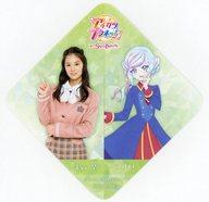 【中古】マグカップ・湯のみ 渡邊璃音(本谷栞)&シオリ オリジナルコースター 「アイカツプラネット!×スイーツパラダイス」 コラボメニュー注文特典