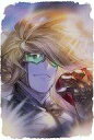 【中古】紙製品 ザ・スター メッセージ入りイラストカード 「GRANBLUE FANTASY-グランブルーファンタジー-」 2021年バレンタイン・ホワイトデーキャンペーン