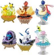 【中古】食玩 トレーディングフィギュア 全6種セット 「Pokemon Gemstone Collection」