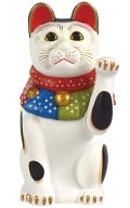 【中古】トレーディングフィギュア 古瀬戸型招き猫 「招き猫ミュージアム公式 招き猫ミニチュアコレクション」