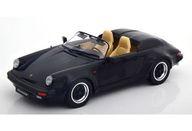 【中古】ミニカー 1/18 Porsche 911 Speedster 1989(ブラック) [KKDC180452]