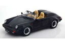 【中古】ミニカー 1/18 Porsche 911 Speedster 1989(ブラック) [KKDC180452]