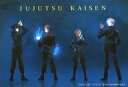 【中古】キャラカード 虎杖&伏黒&釘崎&五条 オリジナルブロマイド 「呪術廻戦×セブンイレブン」 セブンイレブンアプリキャンペーン 銅バッジ 当選品(3)