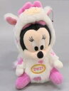 【中古】ぬいぐるみ ミニーマウス(丑) 干支ぬいぐるみバッジ2021 「ディズニー」 東京ディズニーリゾート限定(3)