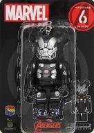 【中古】トレーディングフィギュア BE＠RBRICK -ベアブリック- 6.ウォーマシン 「Happyくじ MARVEL BE＠RBRICK 2021」 ベアブリック賞