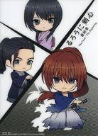 【中古】下敷き 緋村抜刀斎&雪代巴&桂小五郎 ルロケンシタジキ(ブラック) 「映画 るろうに剣心 最終章 The Final/The Beginning」 劇場グッズ