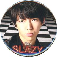 【中古】バッジ・ピンズ(男性) 長倉正明(Eyeball)/背景：市松模様 缶バッジ 「Club SLAZY -Another world-」