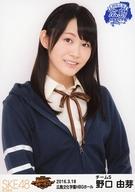 生写真(AKB48・SKE48)/アイドル/SKE48 野口由芽/上半身/SKE48 47都道府県全国ツアー～機は熟した。全国へ行こう!～ ランダム生写真 広島ver. 「2016.03.18」広島文化学園HBGホール