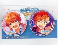 【中古】バッジ・ピンズ 明星スバル “桜フェス”カンバッジセット 「あんさんぶるスターズ! コレクションクリアファイル」 アニメイトBOX購入特典