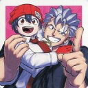 【中古】マグカップ・湯のみ 出雲風子&アンディ BIG両面カラーコースター 「アンデッドアンラック」 ナツコミ2021 対象商品購入特典