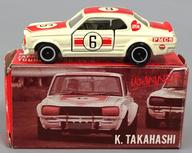 【中古】トミカ 1/62 SKYLINE H-T 2000GT-R RACING KPGC10 PMC-S #6(ホワイト×レッド/日本製) 「トミカ」 アイアイアドカンパニー特注