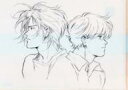 【中古】クリアファイル アッシュ リンクス＆奥村英二 クリアファイル 「BANANA FISH 放送記念原画展覧会」