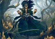 【中古】アニメ系トレカ/イニストラード：真夜中の狩り イラストコレクション 日本語版 15/81：蝋燭林..