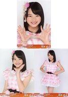 【中古】生写真(AKB48・SKE48)/アイドル/HKT48 ◇筒井莉子/帯オレンジ色/AKB48グループSHOP in Giftrip 羽田空港国際線ターミナル店限定生写真 第2弾 3種コンプリートセット