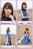 【中古】生写真(乃木坂46)/アイドル/櫻坂46 ◇増本綺良/櫻坂46ランダム生写真 ＜「思ったよりも寂しくない」MVロケーション衣装＞ 4種コンプリートセット
