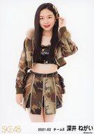 【中古】生写真(AKB48・SKE48)/アイドル/SKE48 深井ねがい/膝上/SKE48 2021年2月度 ランダム生写真(チームE)